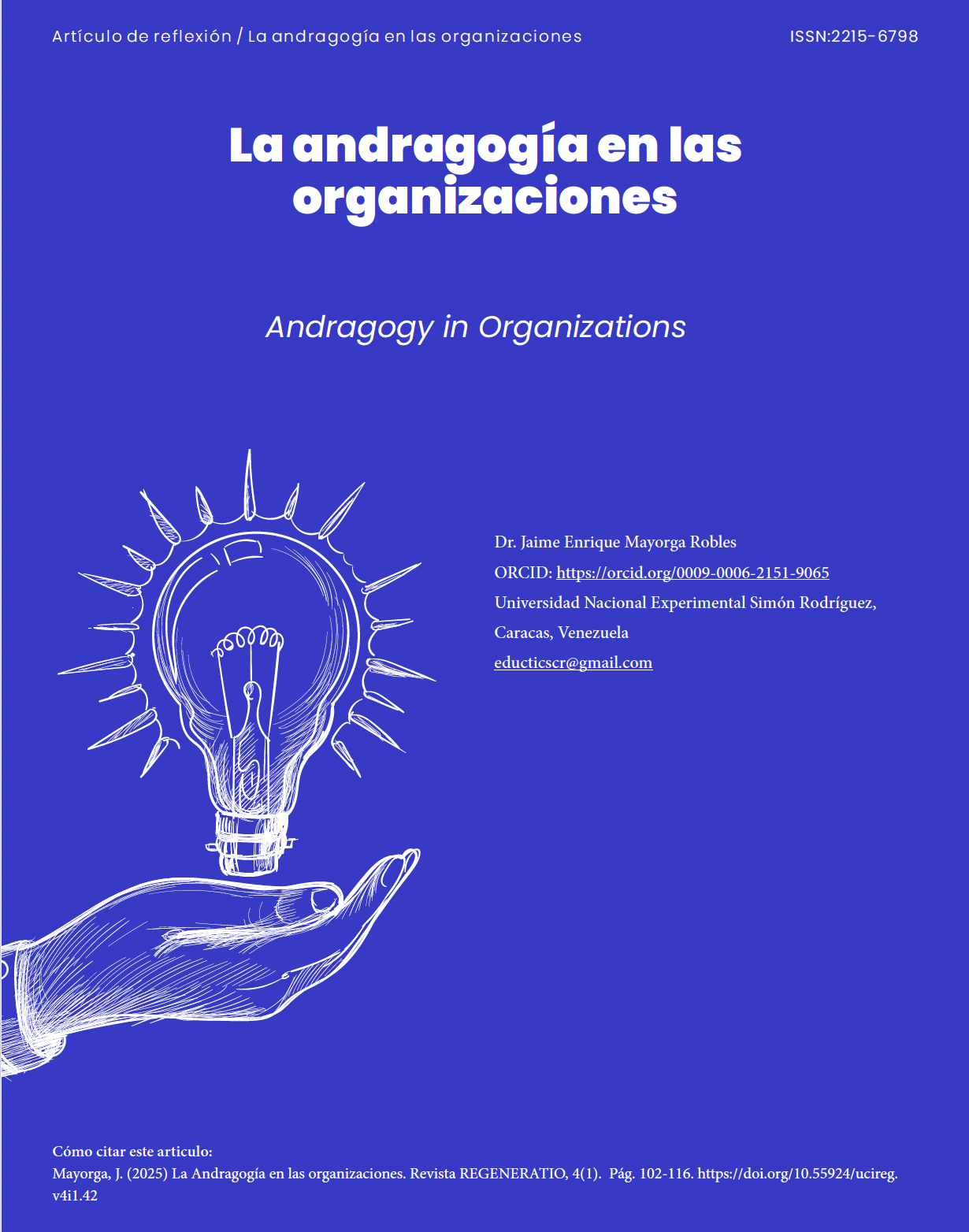 Portada Jaime Villegas